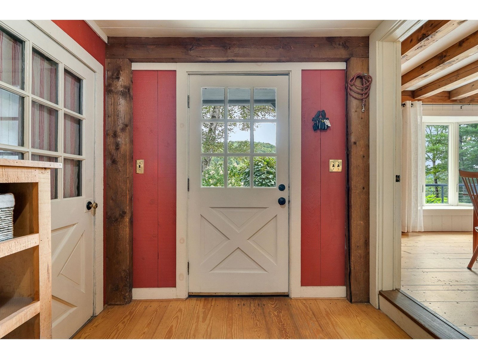 Entry to Mudroom and Garage