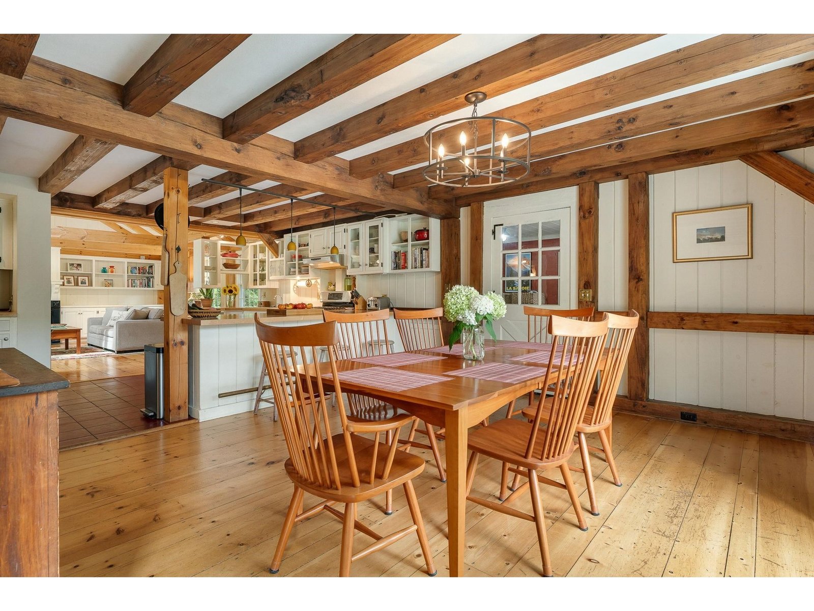 Dining to Kitchen & Family Room