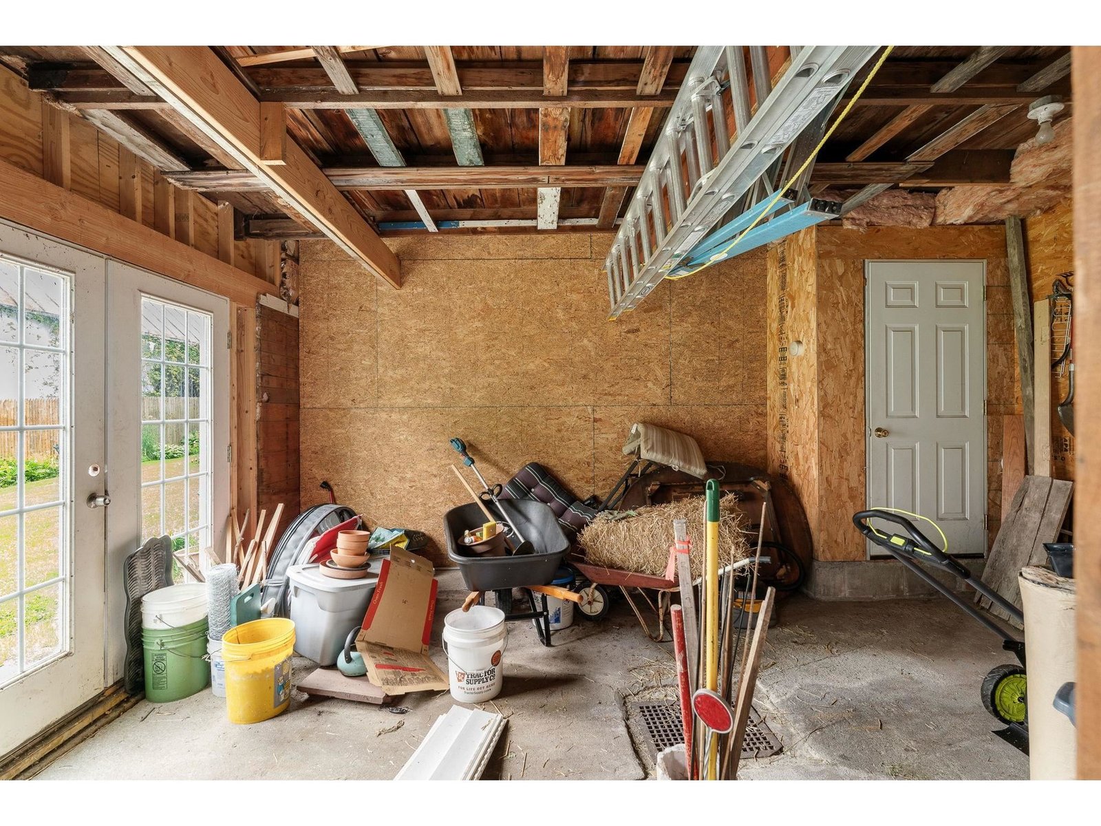 Door leads to first floor bonus room