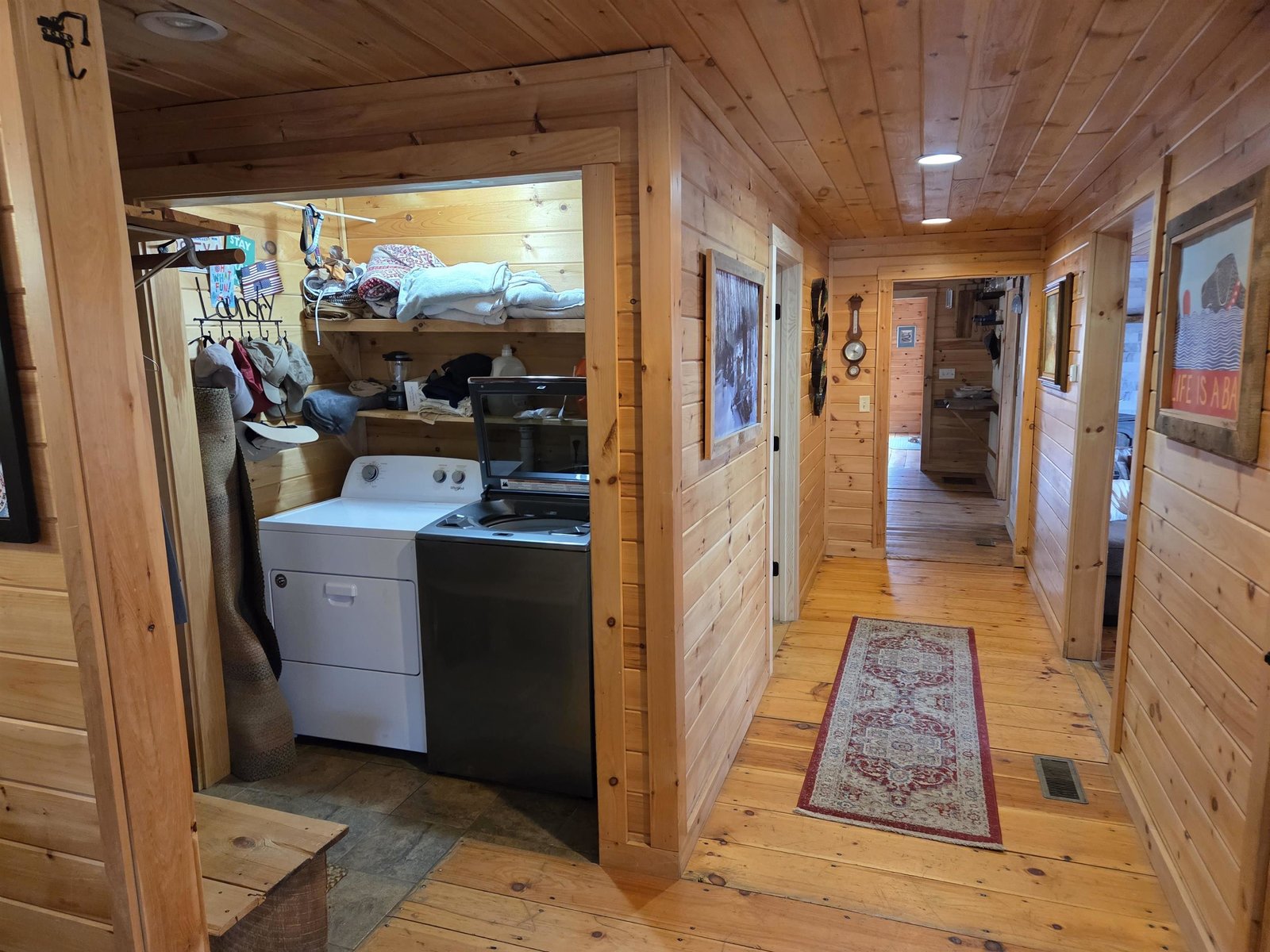 Laundry and Hall