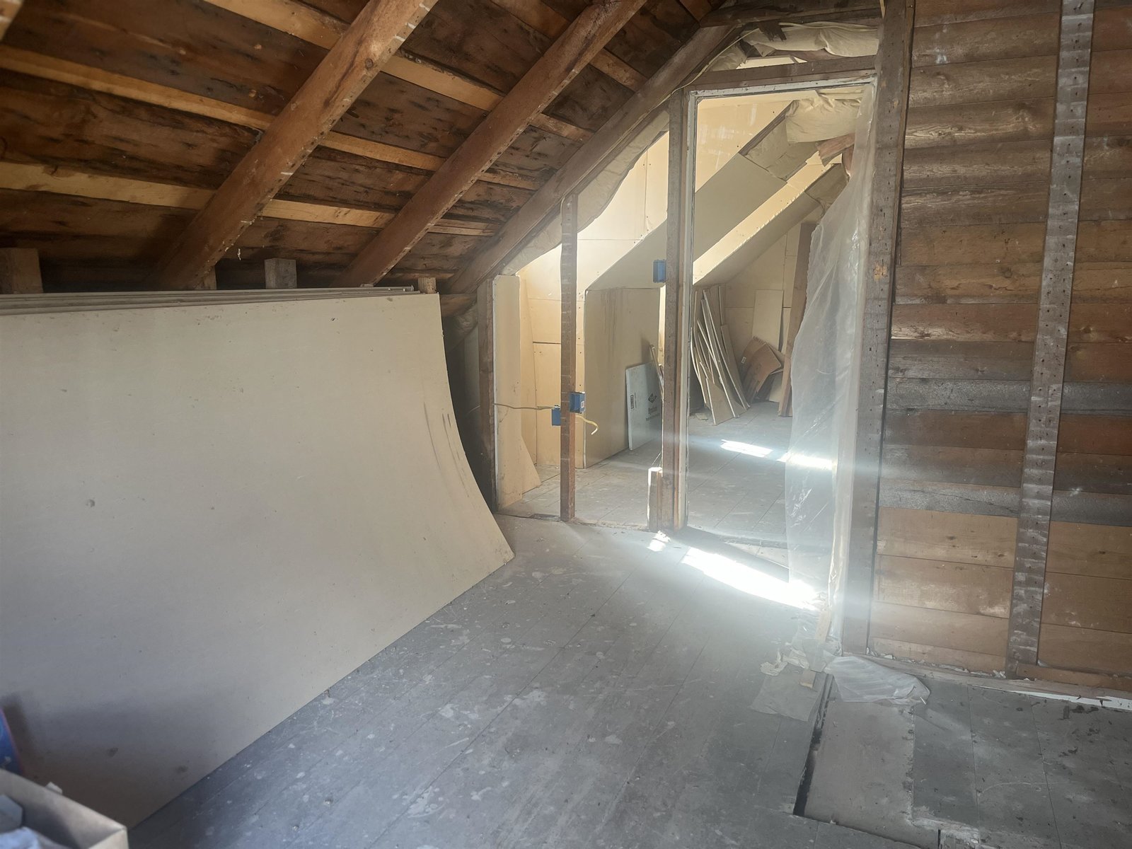 Storage above garage