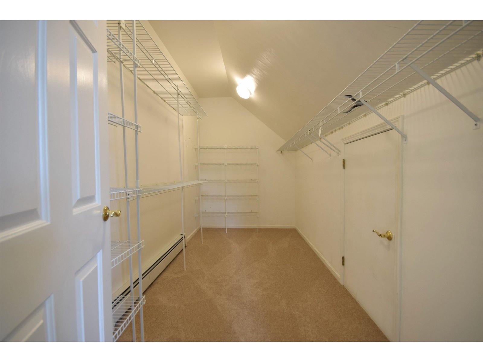 Primary walk in closet