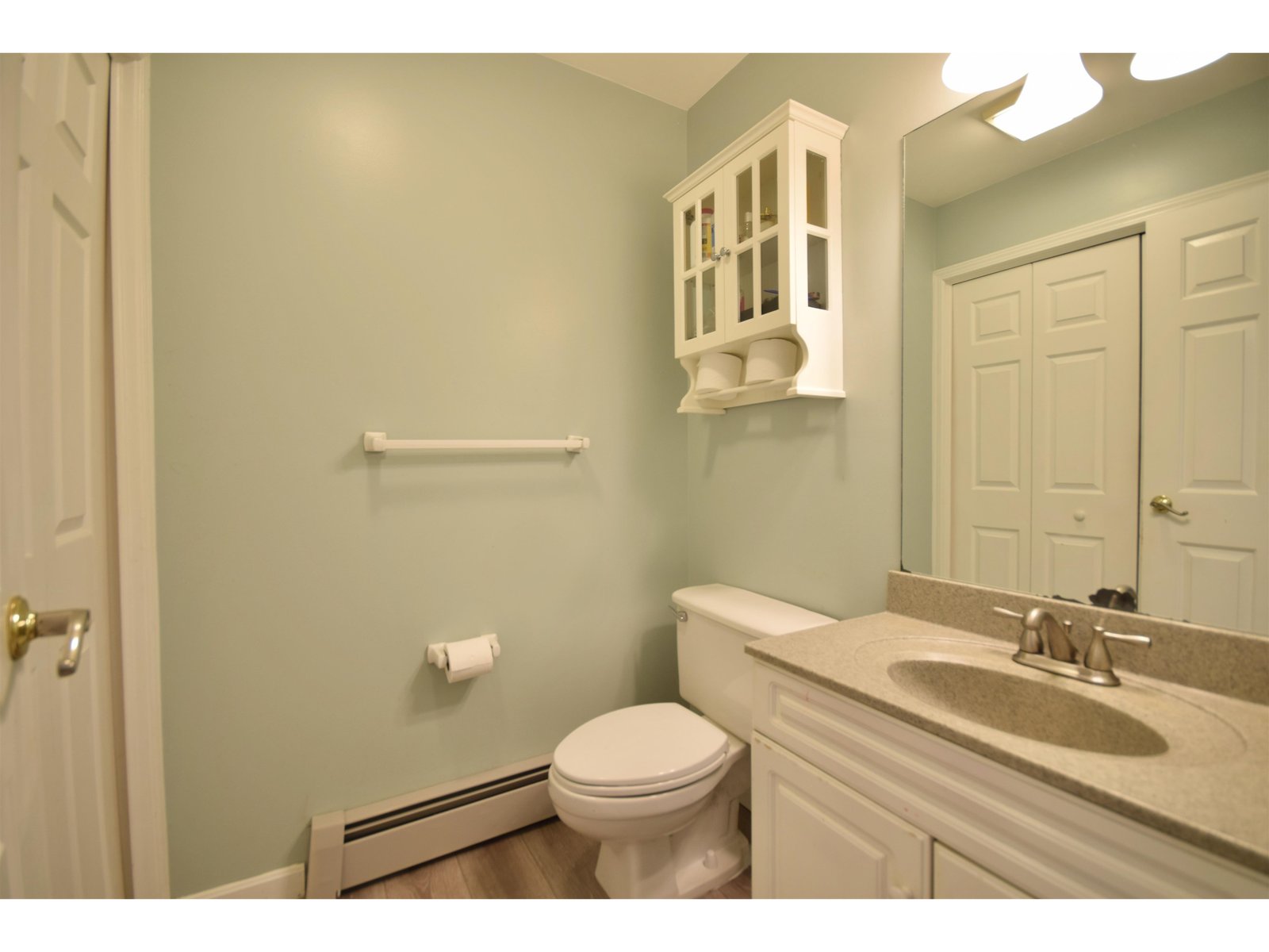 1st floor half bath