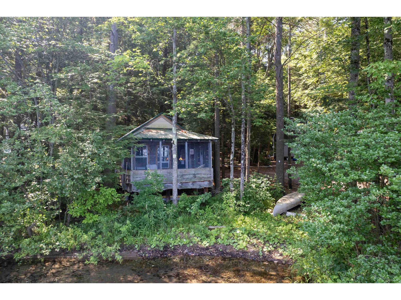 Guest cottage from lake