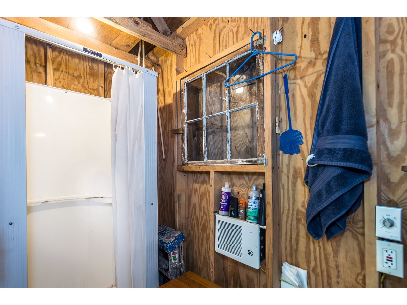 Shower house interior
