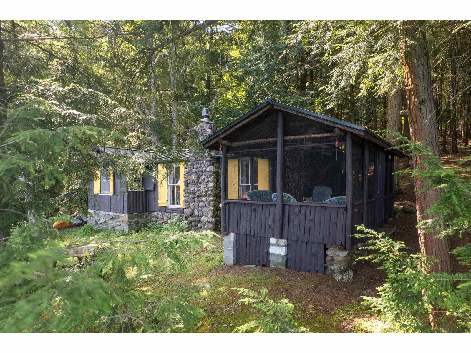 Main cottage from the lake