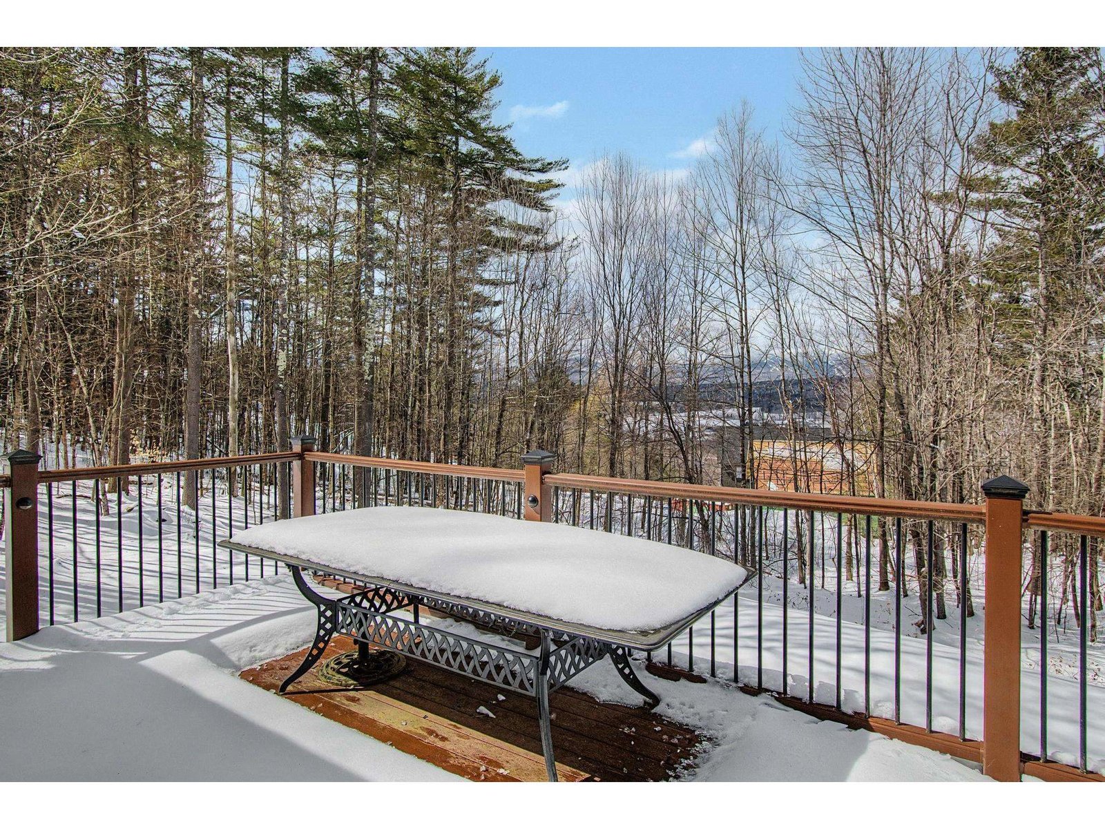 Winter view from deck!