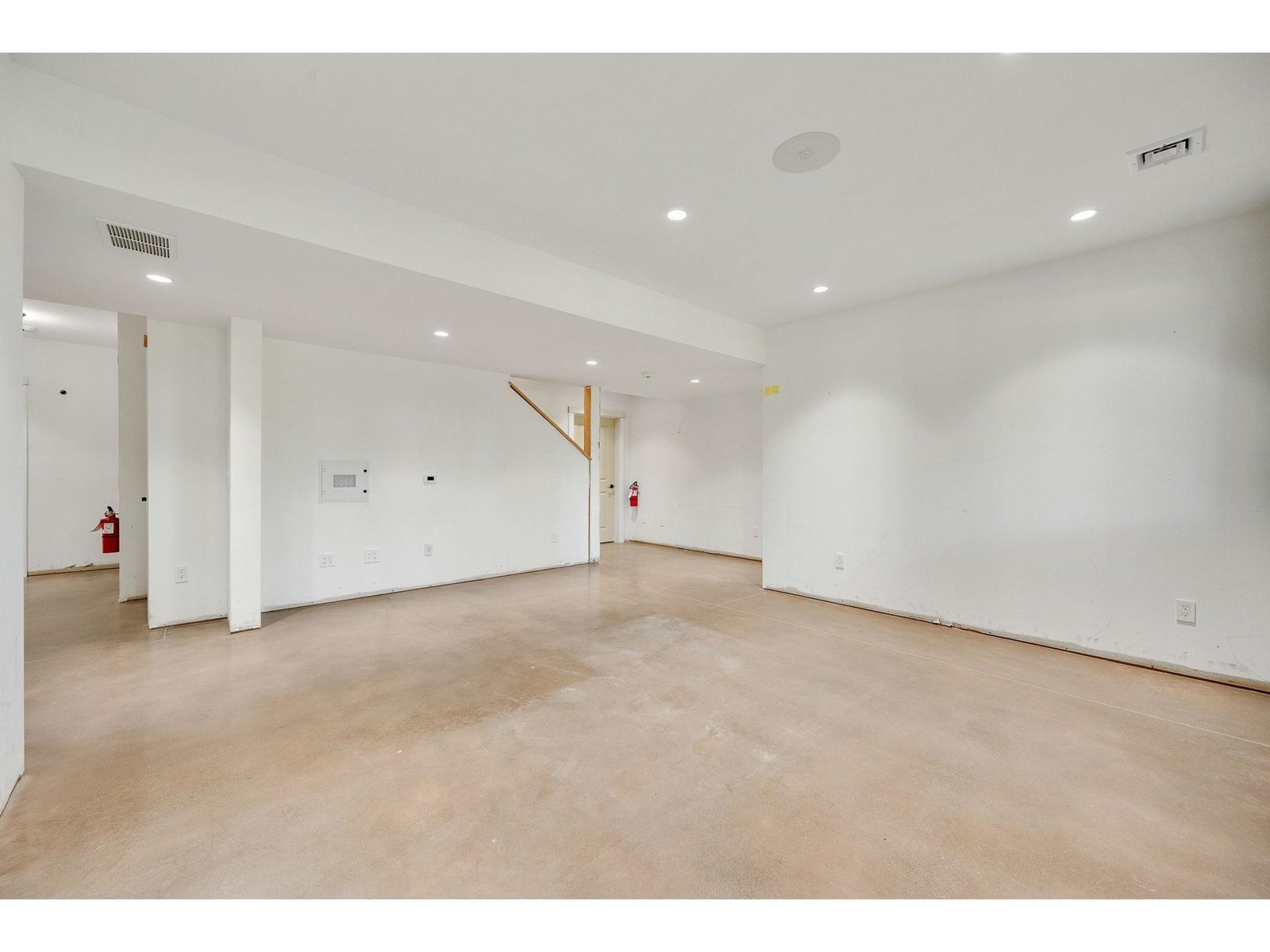 Partially Finished Basement