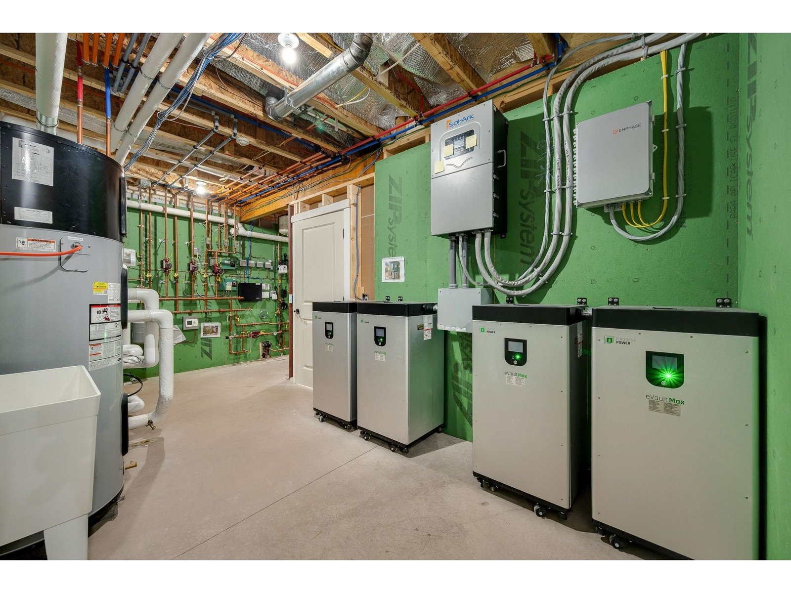 Utility room - Solar Batteries