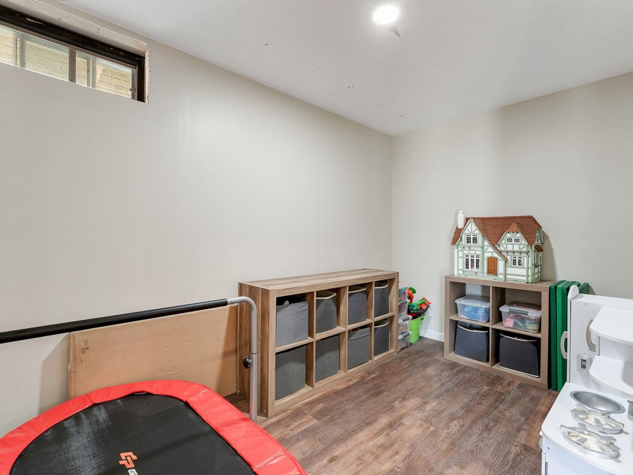 Basement craft/storage room