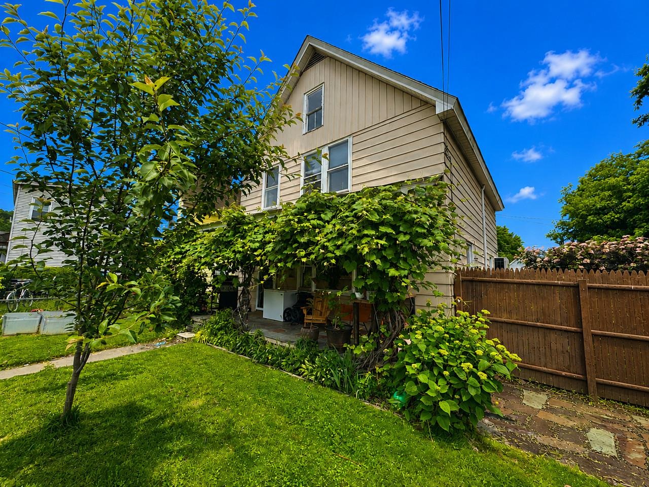 Lush, Landscaped Yard