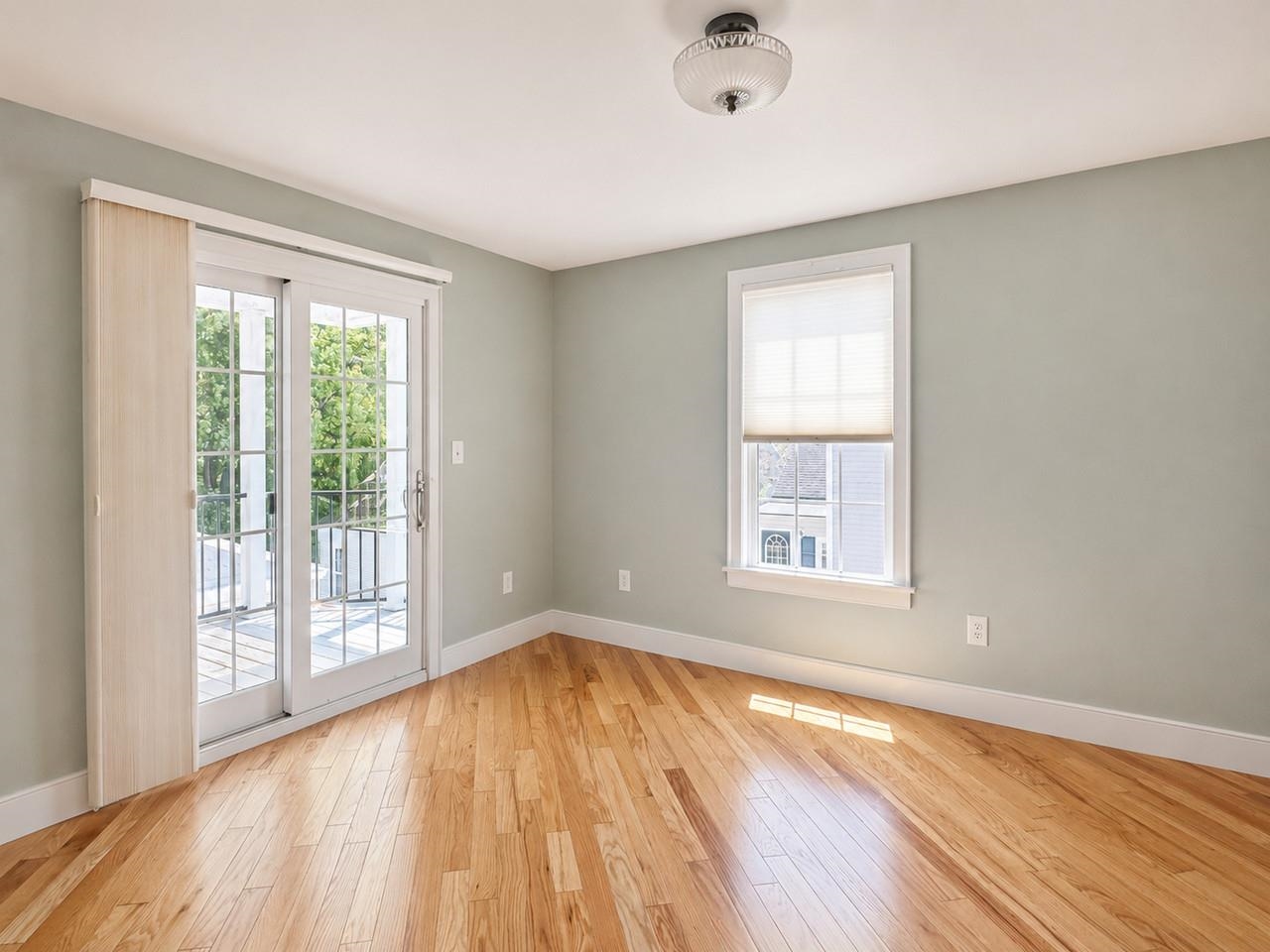 Guest Bedroom with Slider