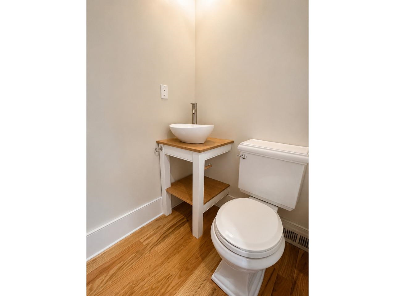 With Half Bath