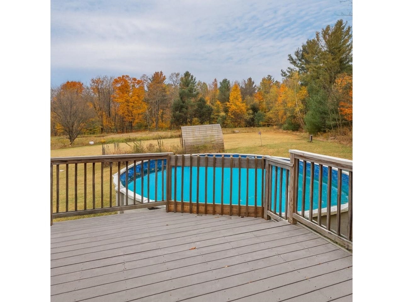 Deck with Pool