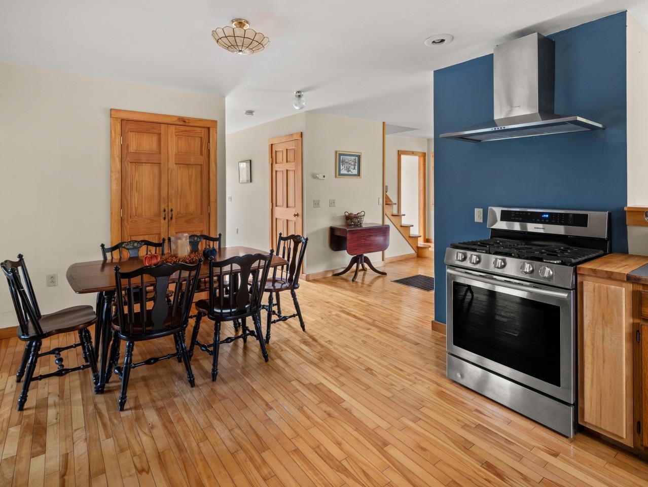 Kitchen with Hardwood Floor