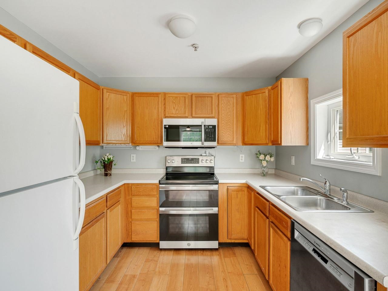 New microwave and newer stove
