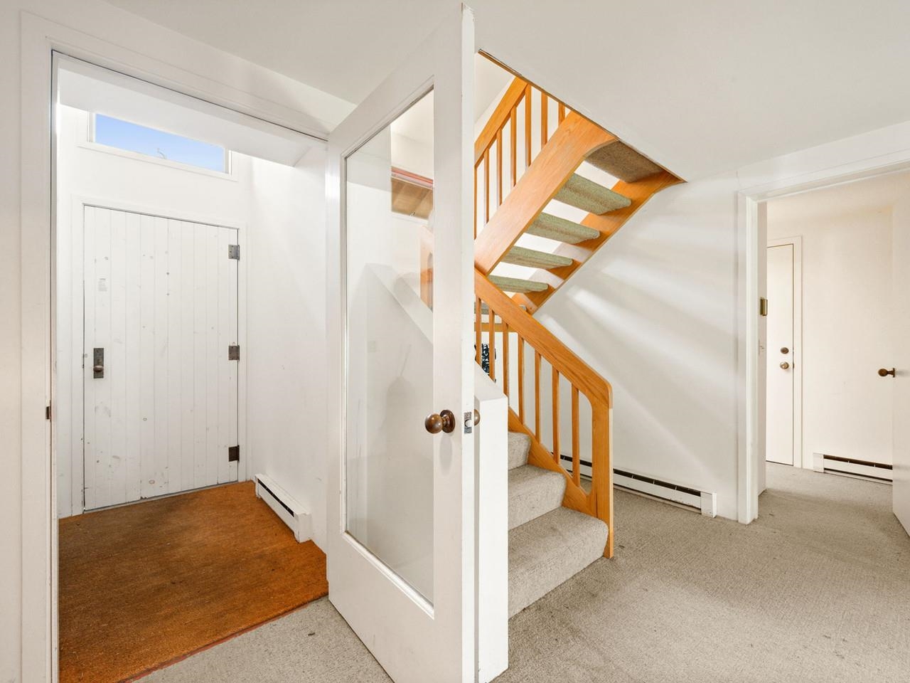 Entry with mudroom