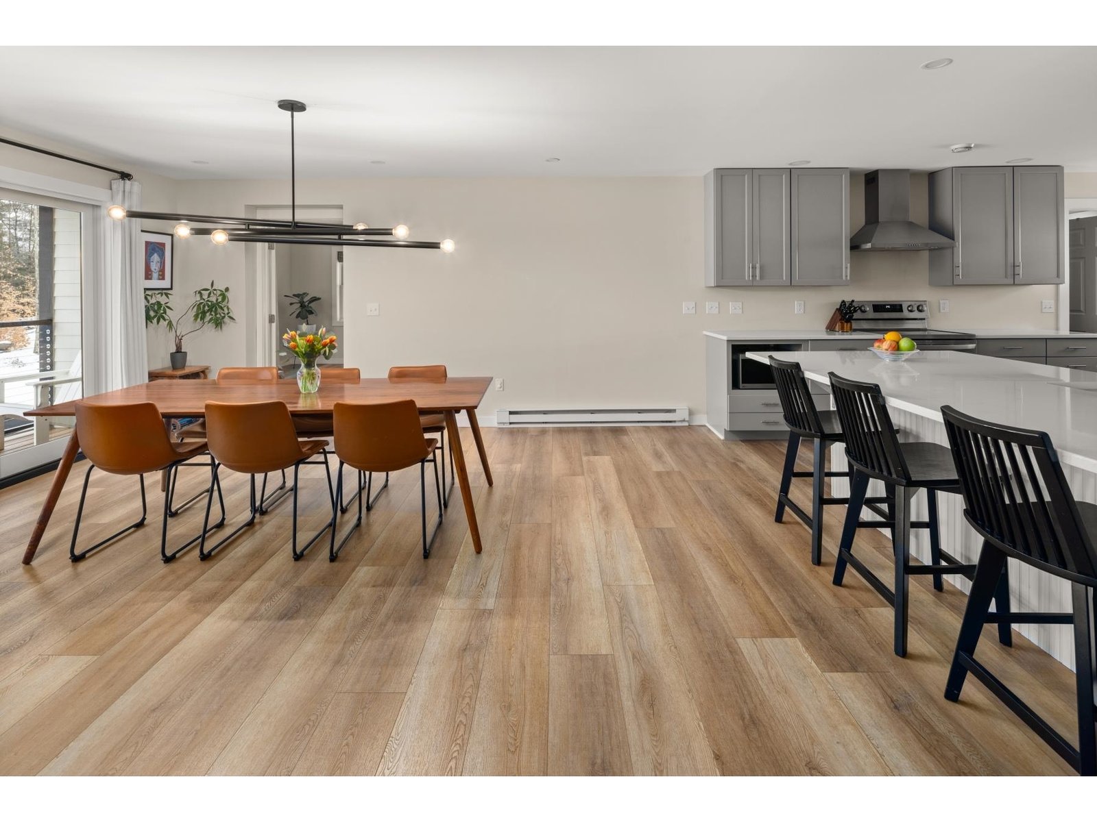 Large kitchen island