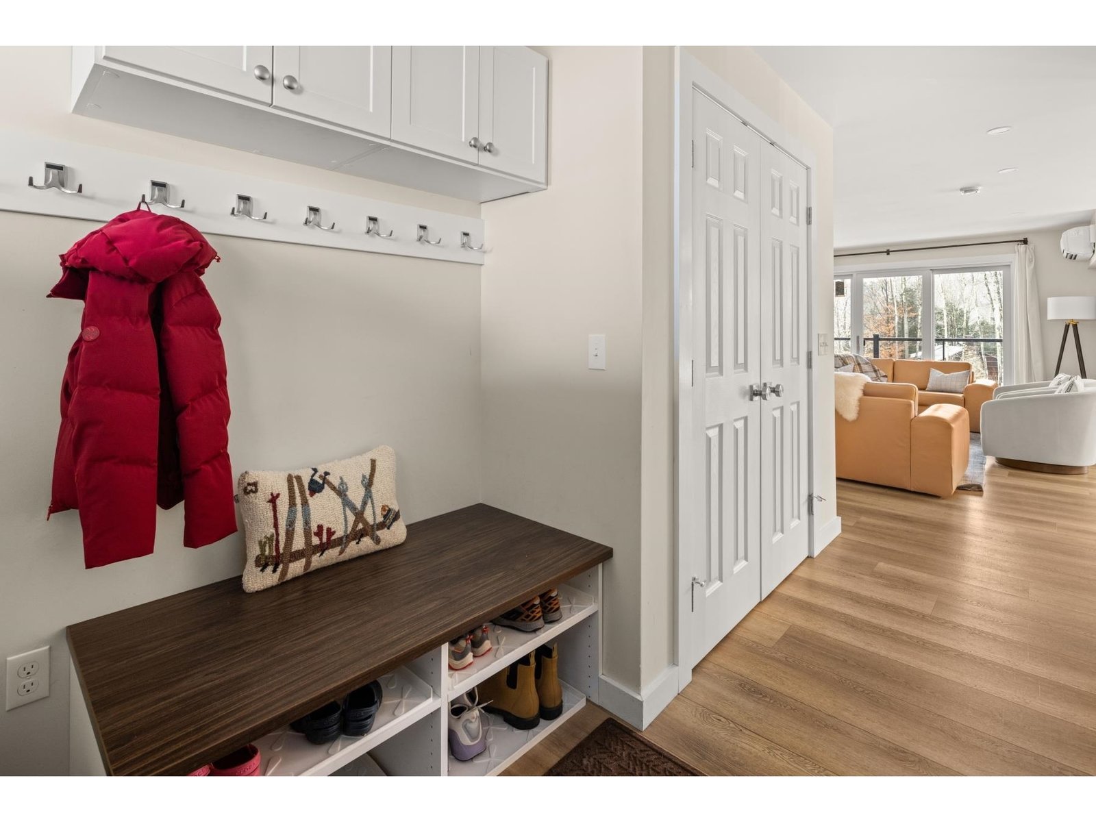 Mudroom area