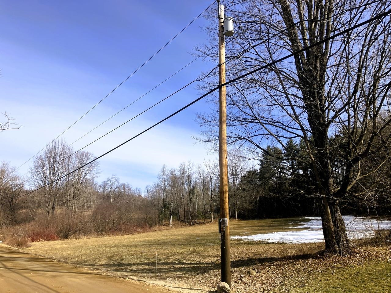 Power, phone, & cable at road