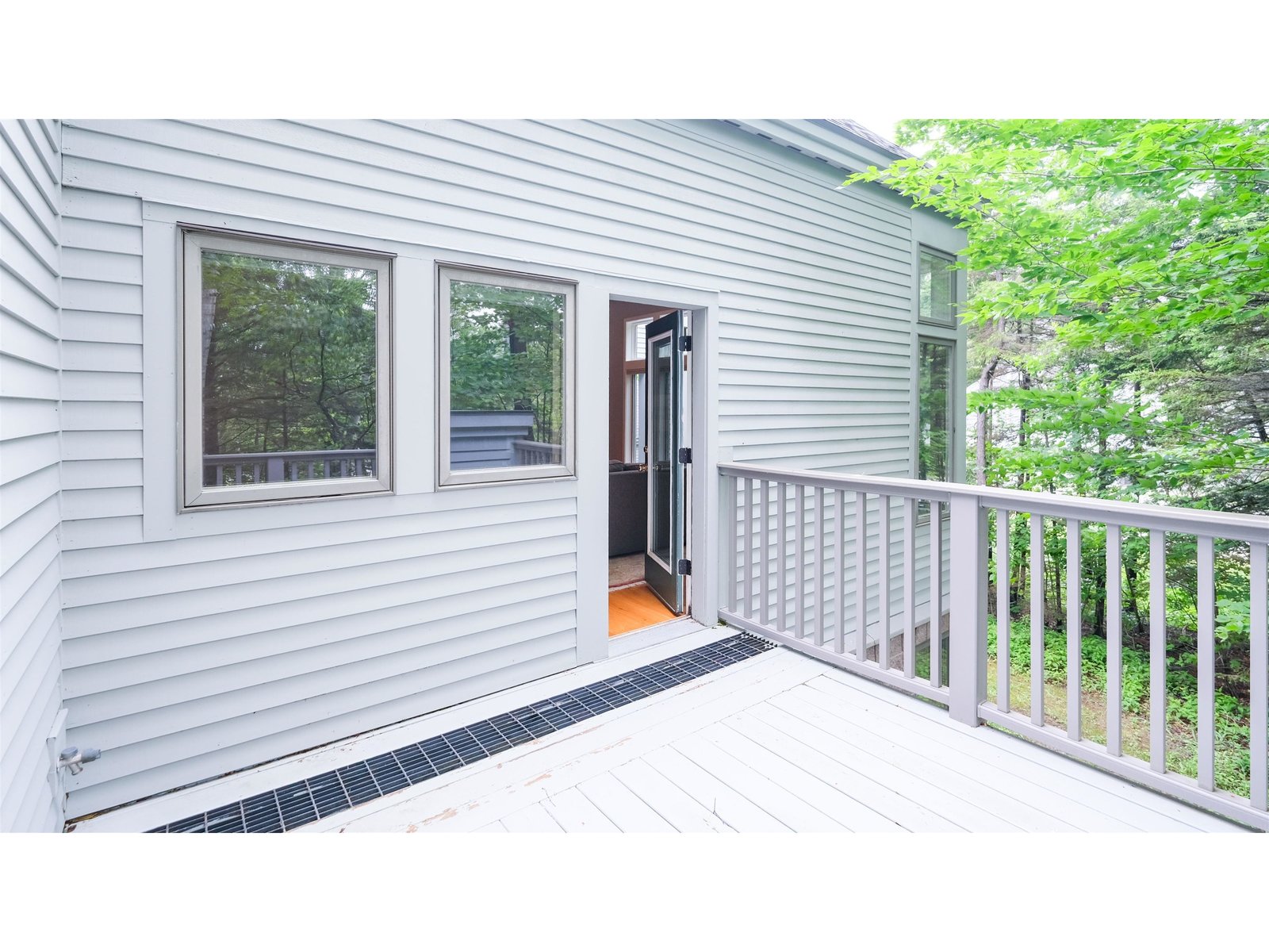 Deck off living room
