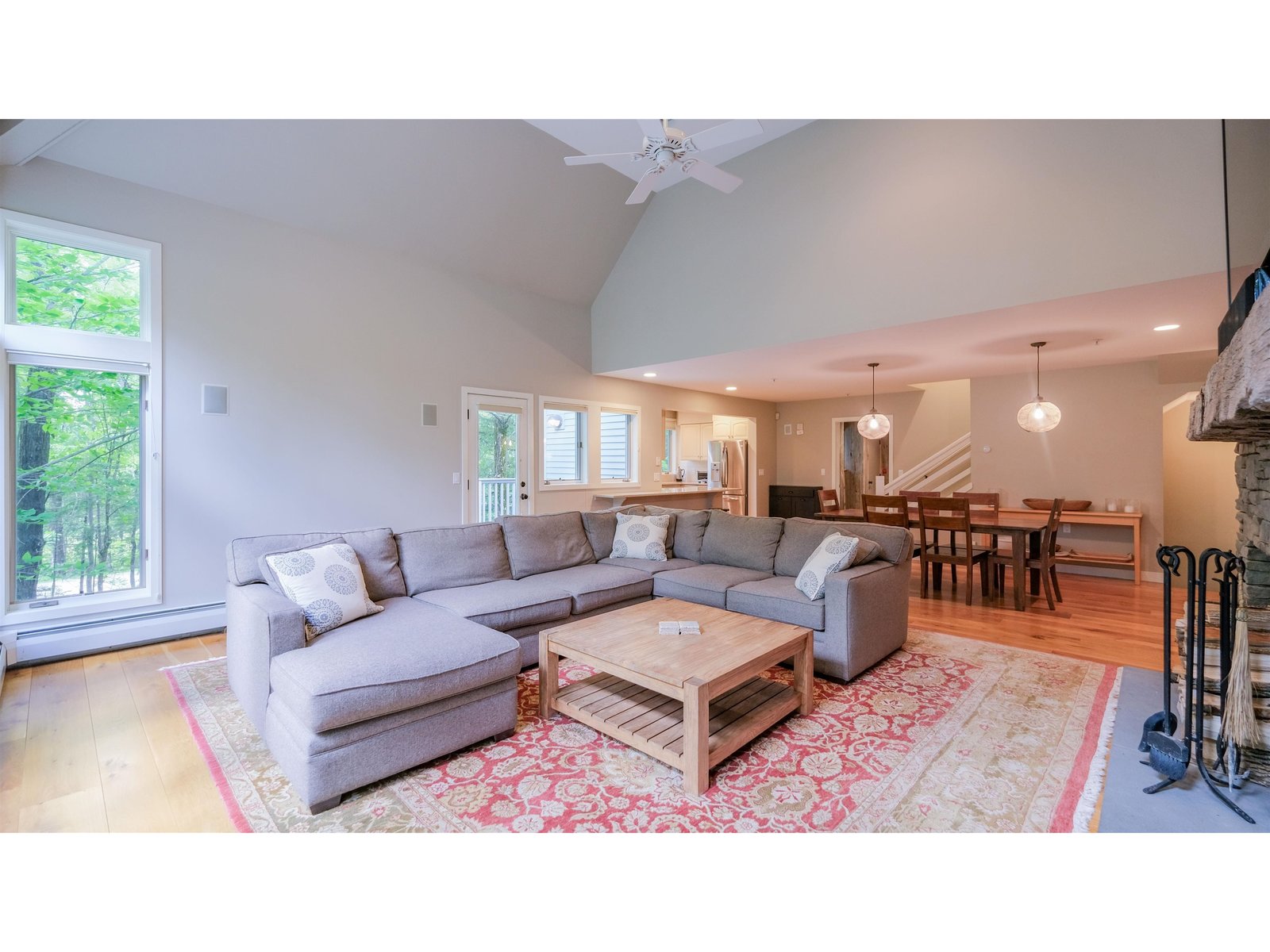 Vaulted ceilings