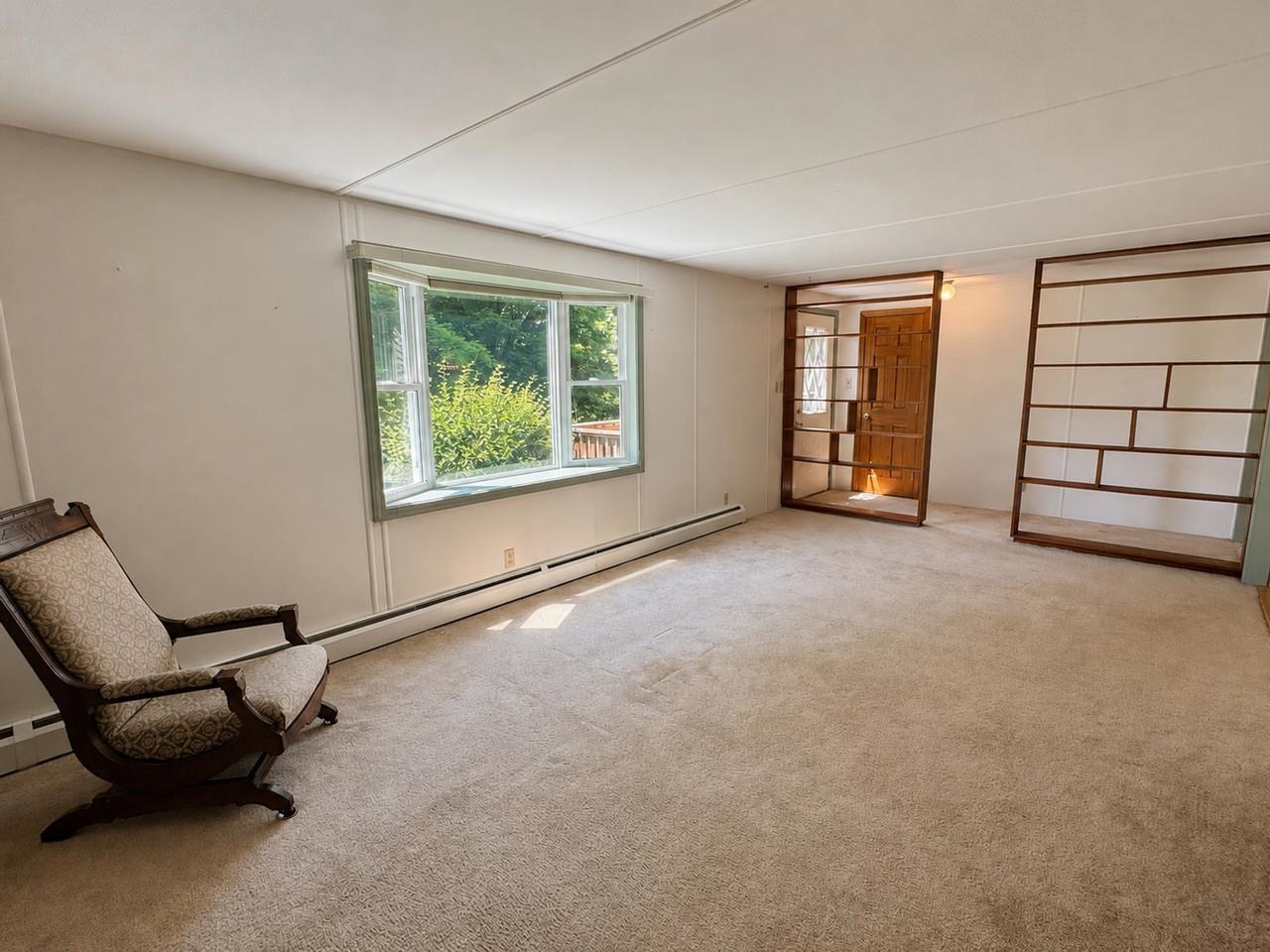 Living Room with Built-ins