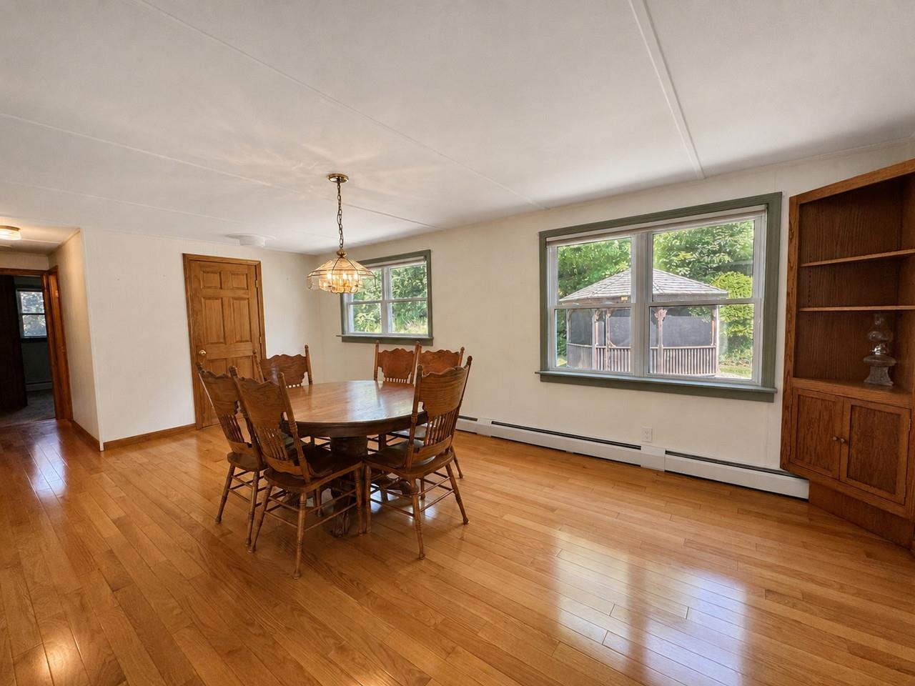 Gleaming Hardwood Floor