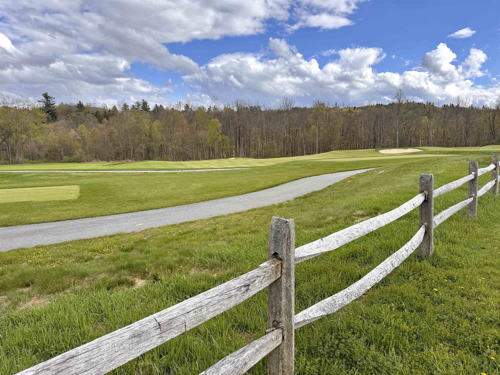 Fenced area - Stowe Country Club