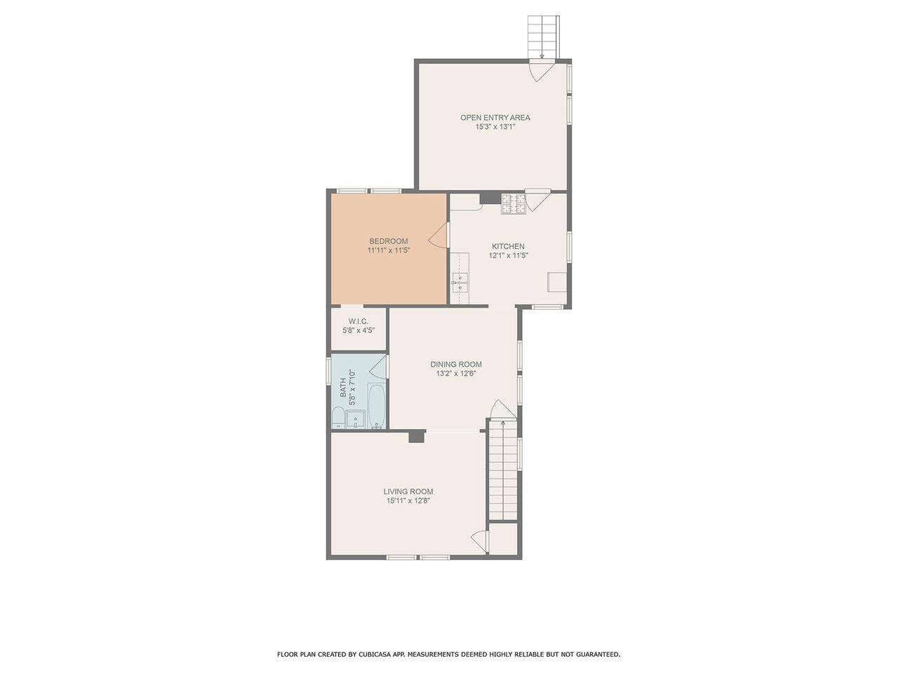 Upstairs, Unit 2