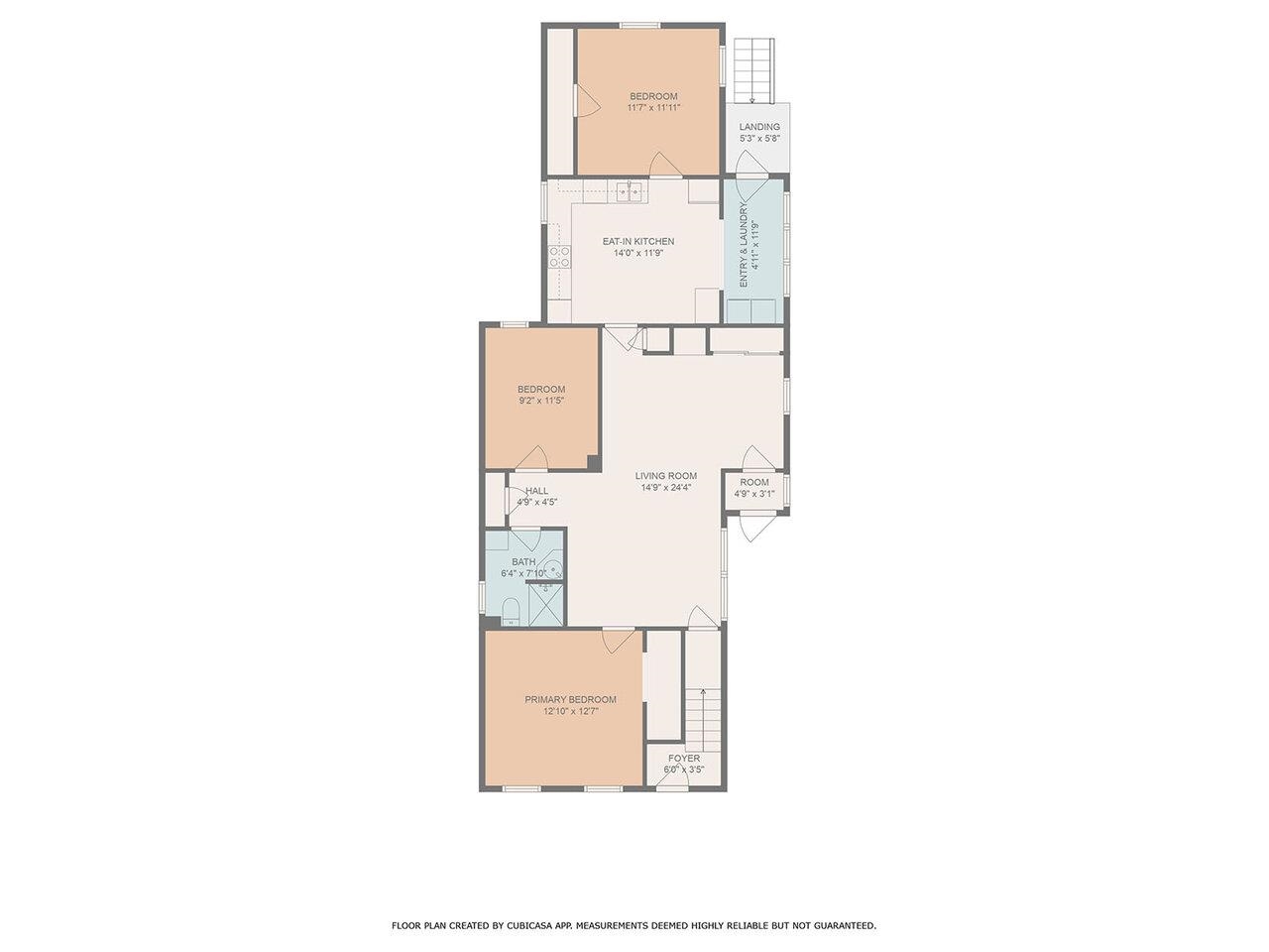 Downstairs, Unit 1