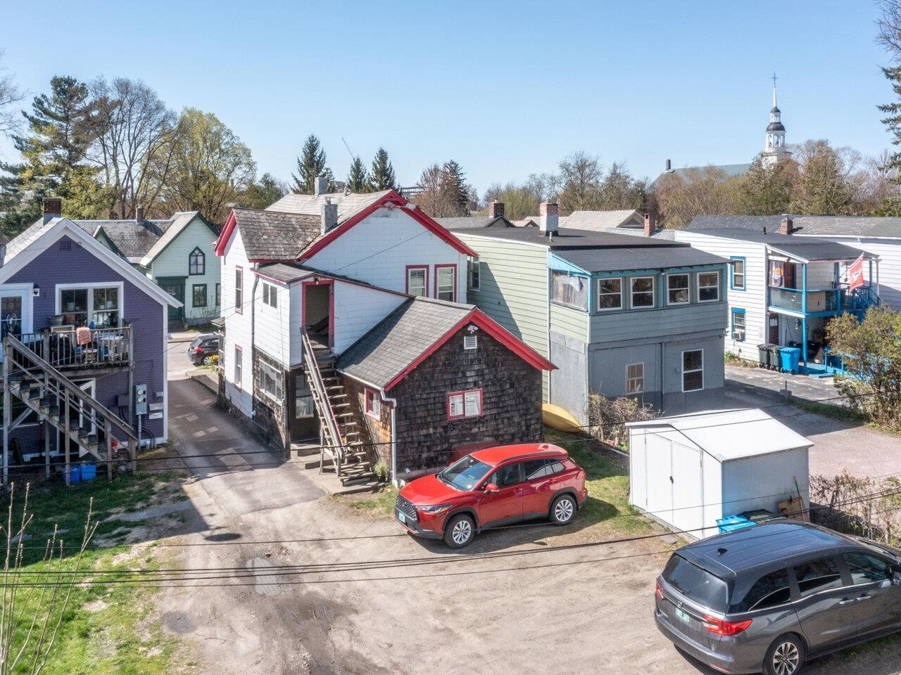 Storage Shed Included