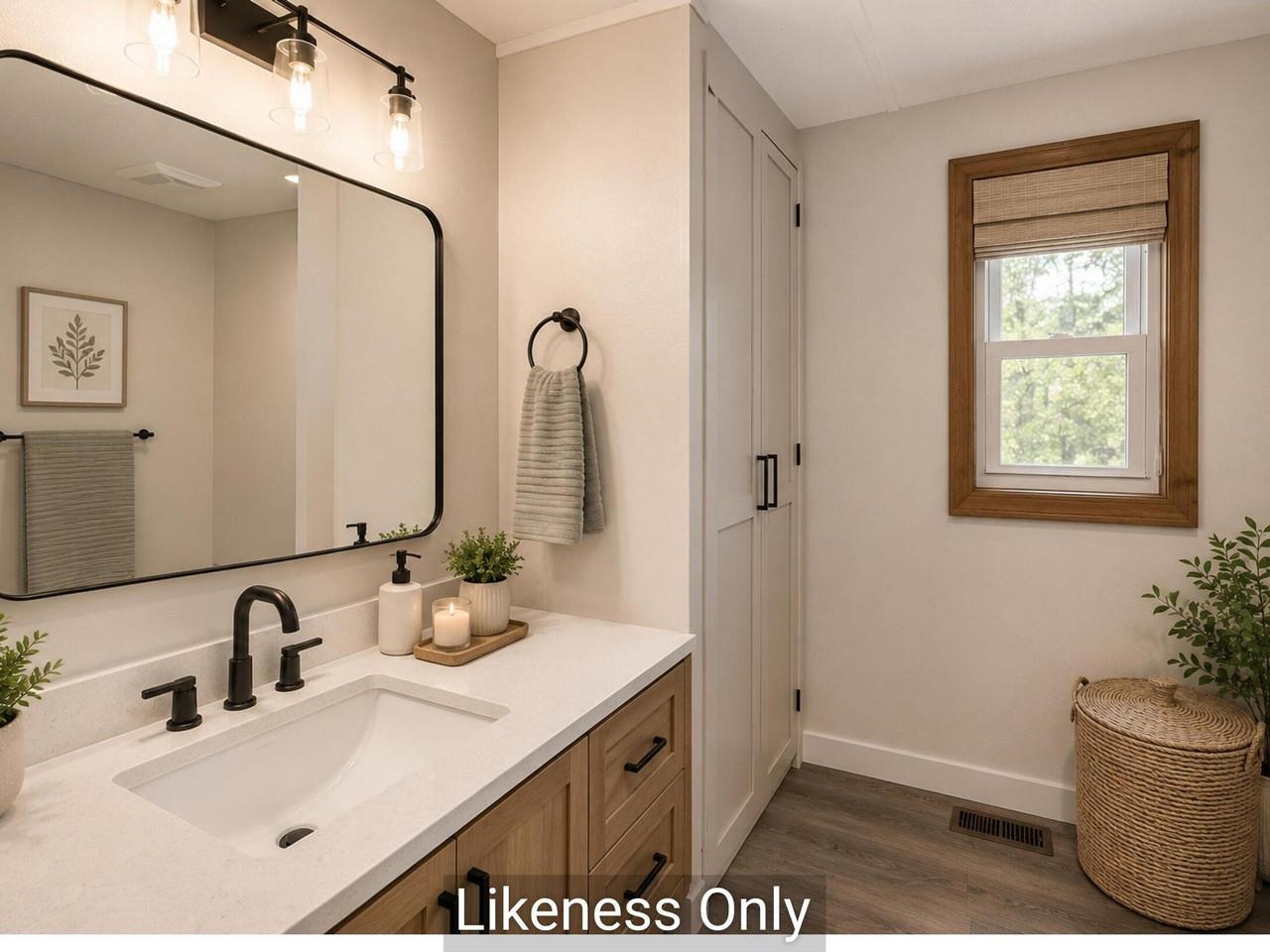 Half Bath off Primary