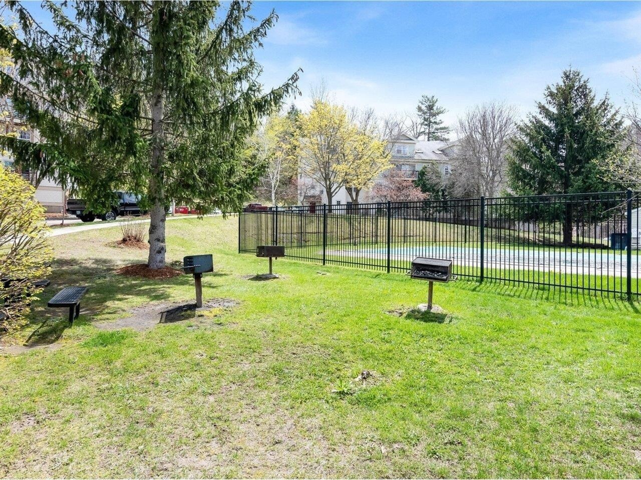 Community BBQ area