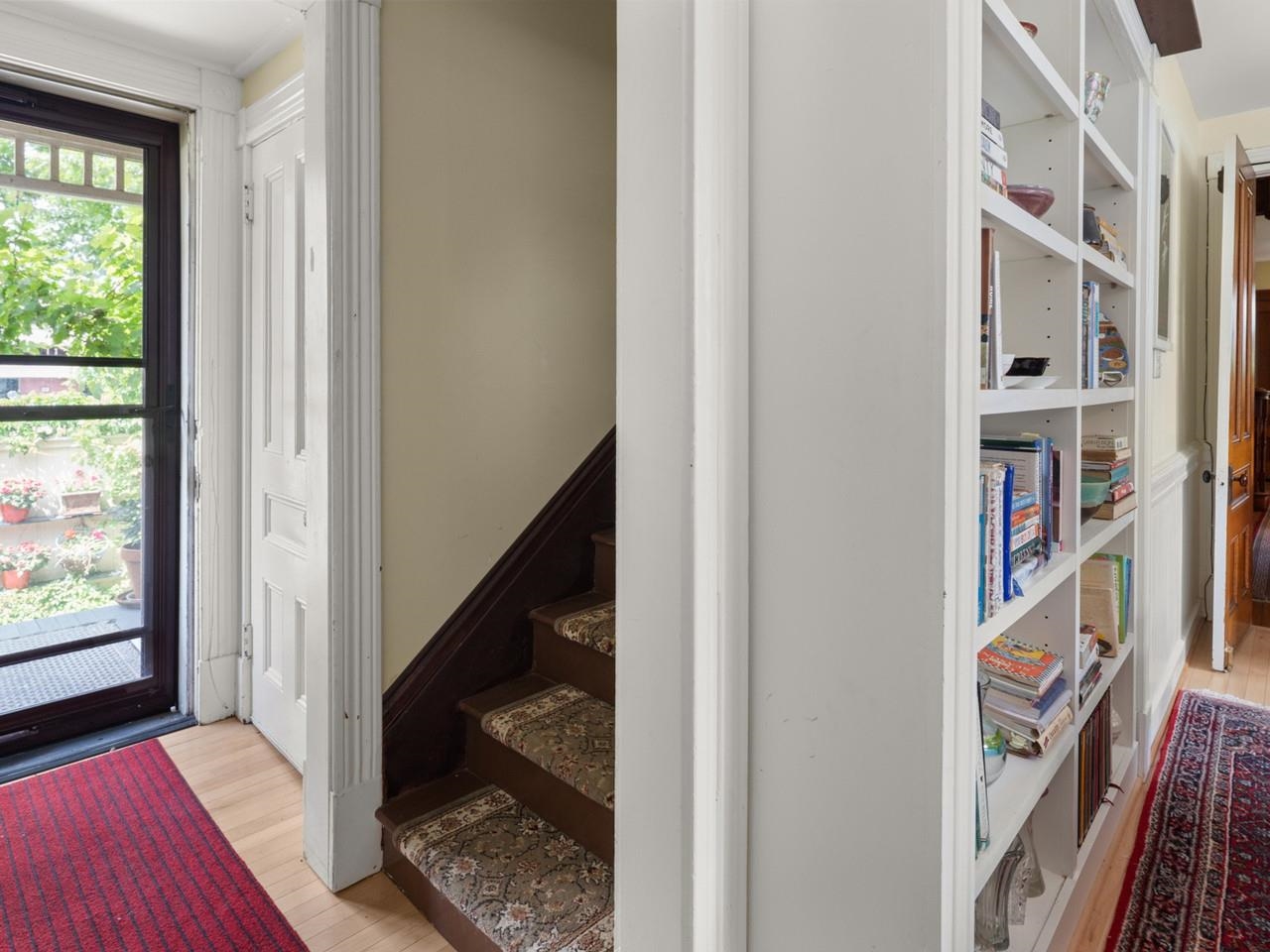 Back stairs & porch access