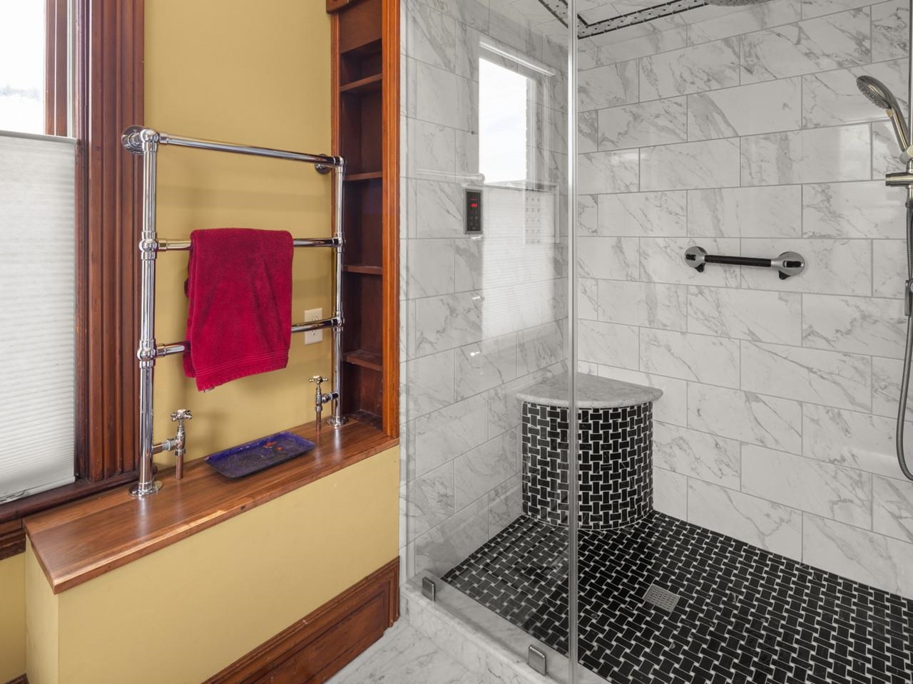 Modern, upgraded baths