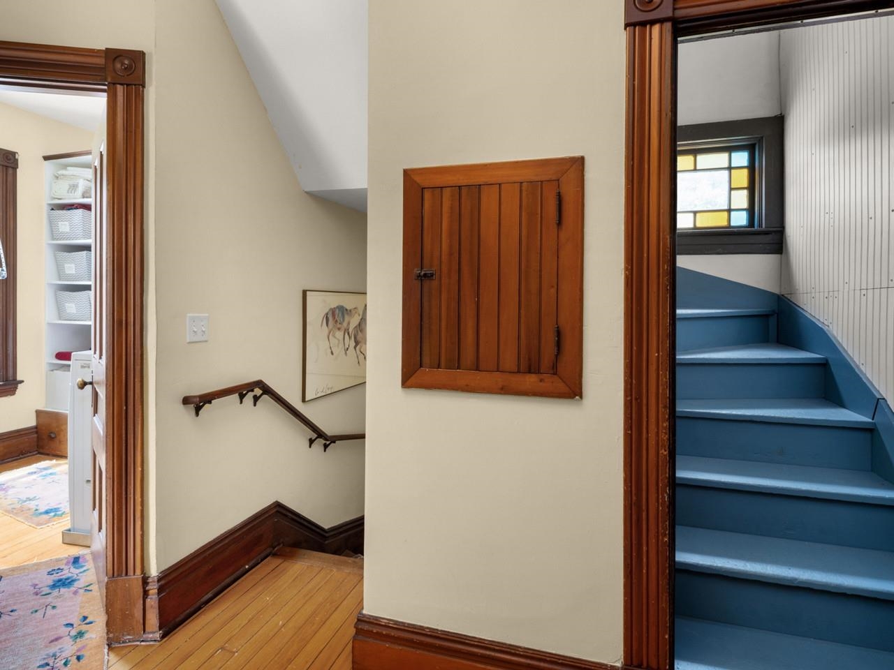 Walk-up attic