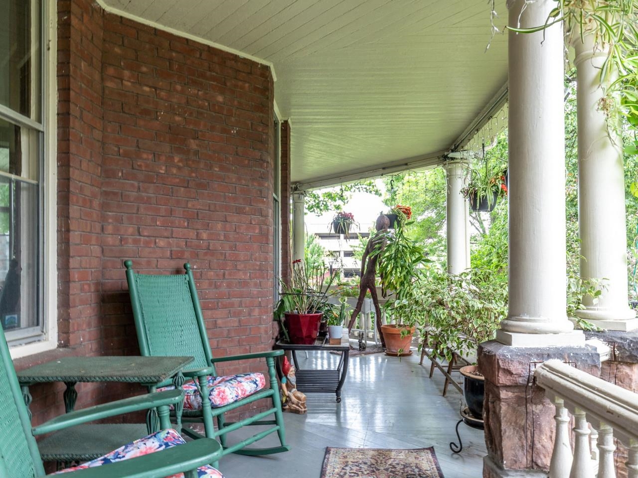 Covered porch