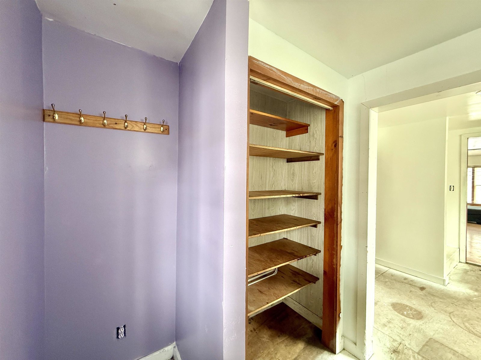 Mudroom Closet