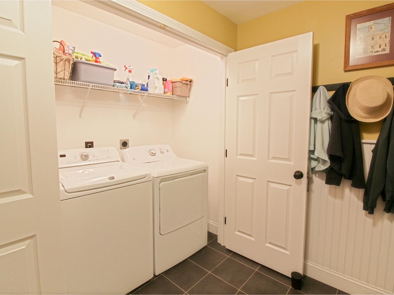 With Laundry Closet