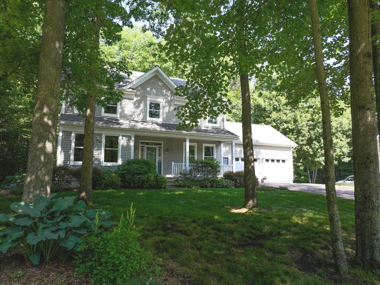 Wooded Front Yard