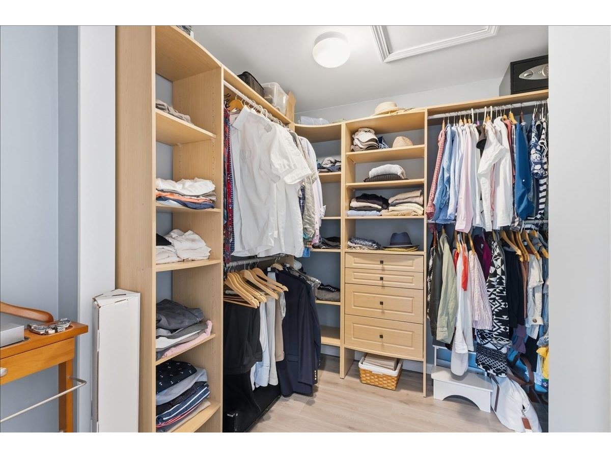 Large, custom walk-in closet