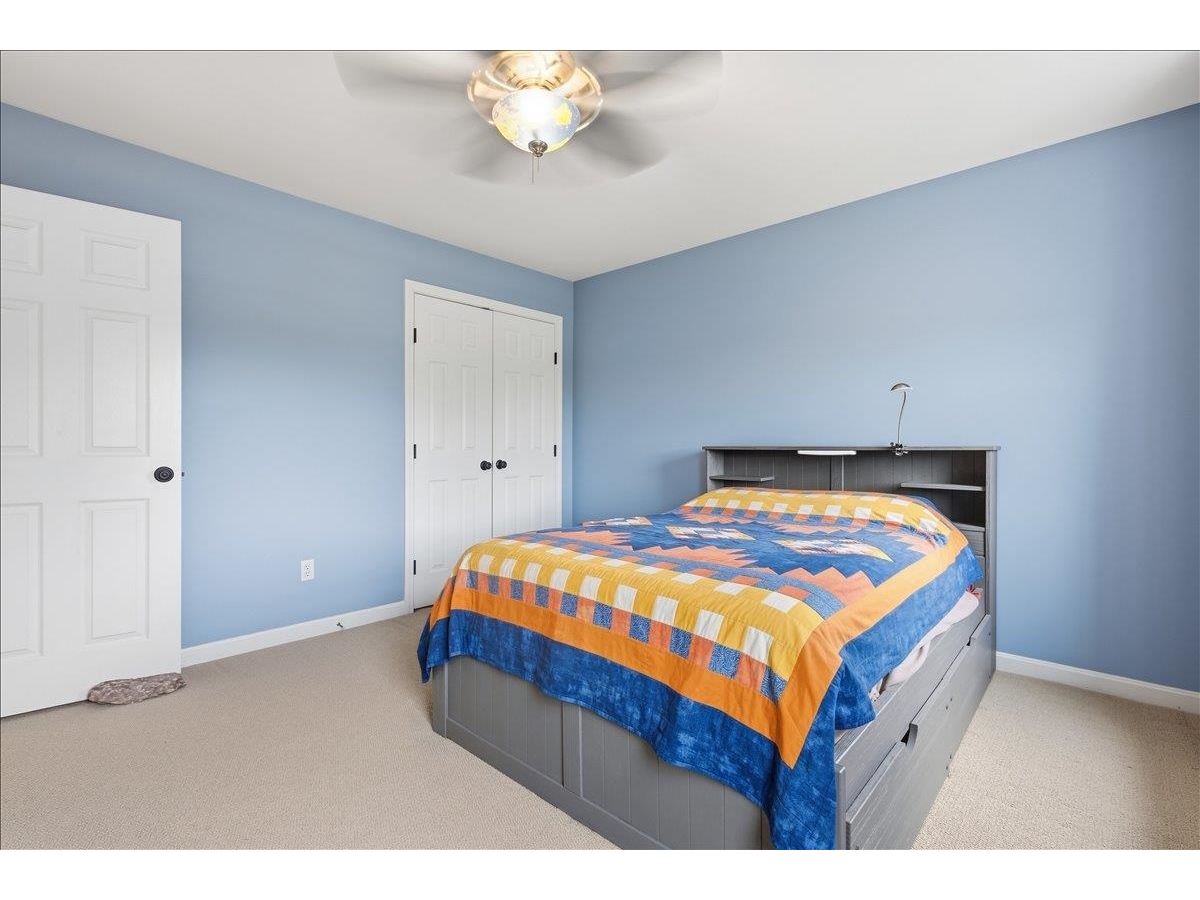 Freshly painted with large closet