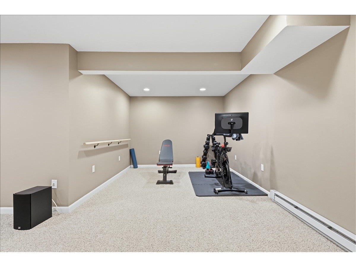 Gym area