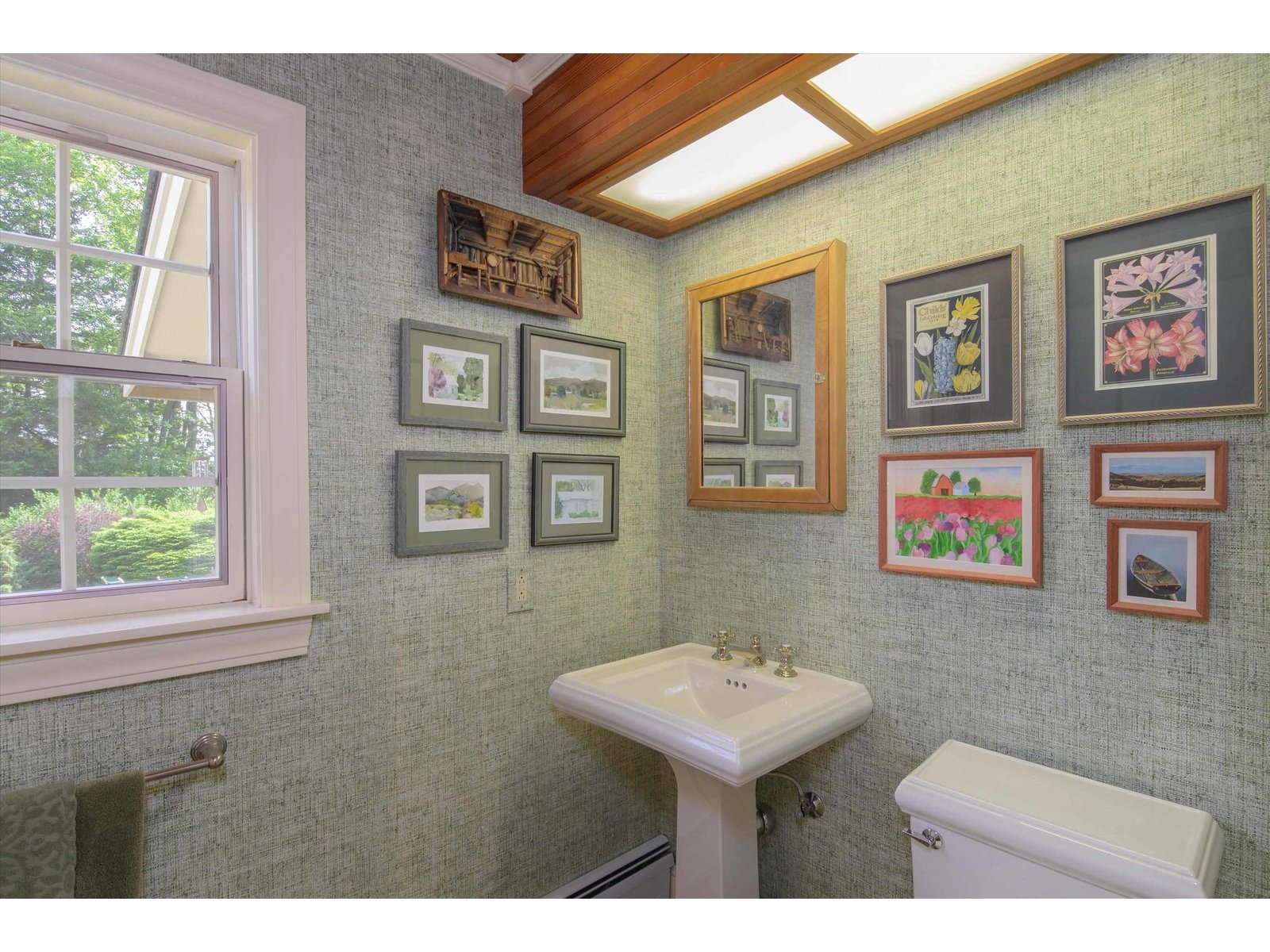 1/2 bath on main level