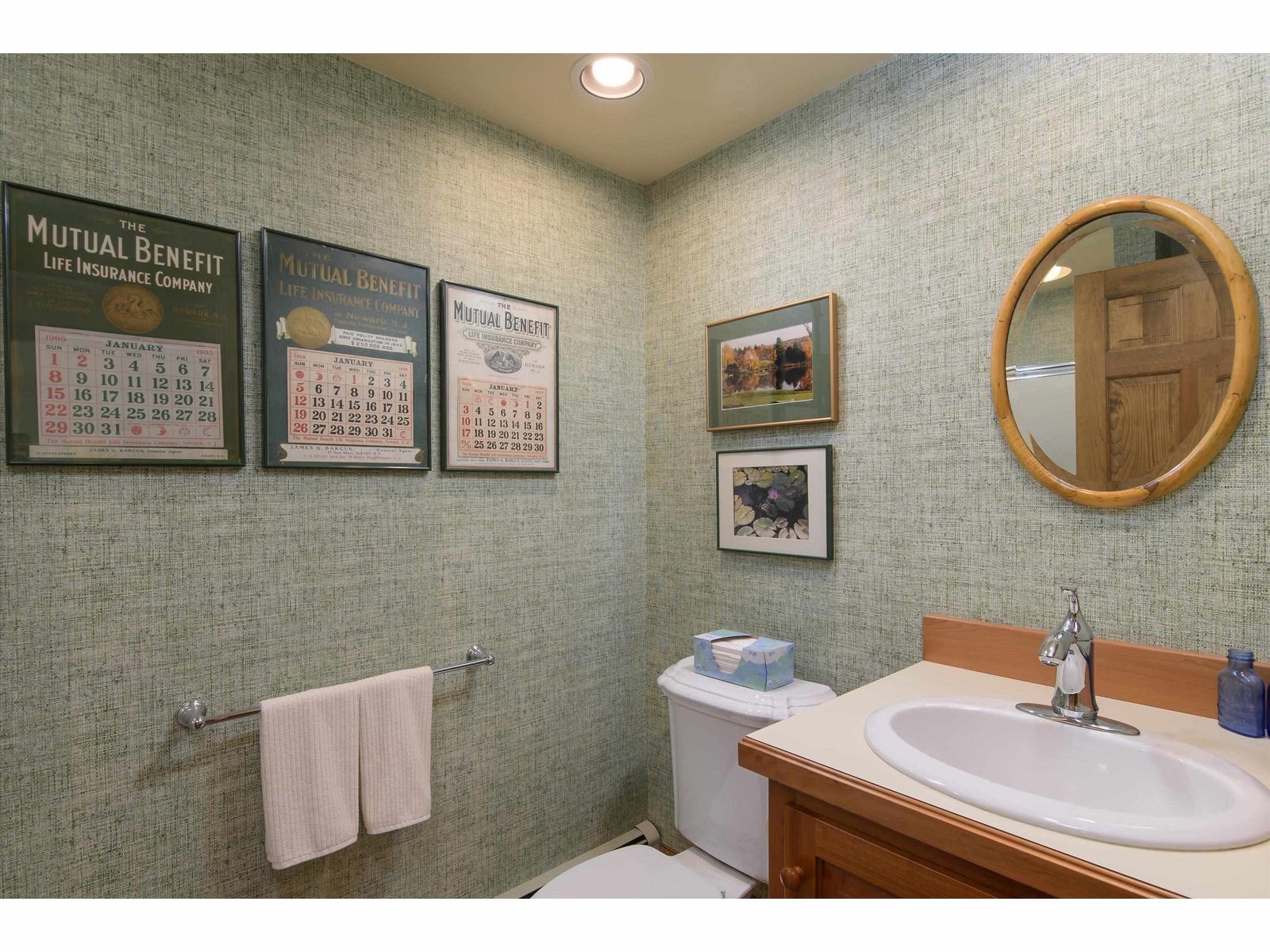 Lower level bath