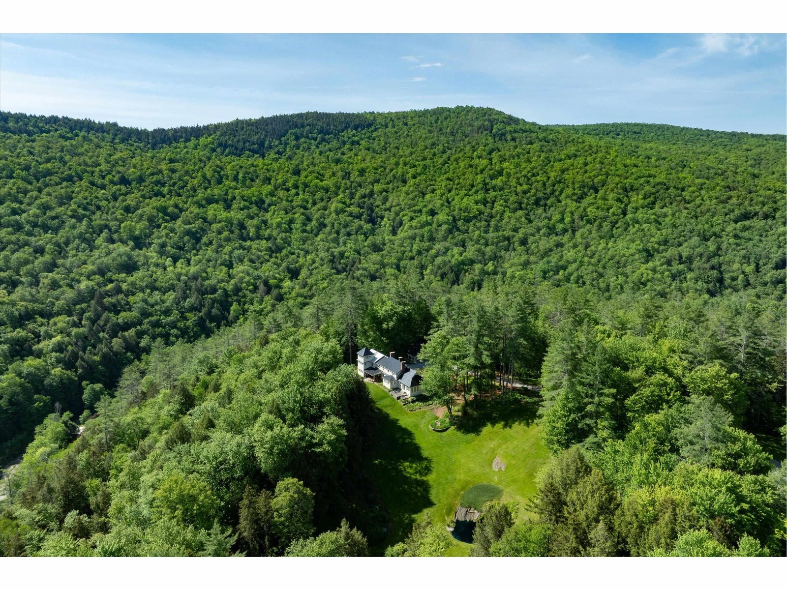 Nestled amongst the trees