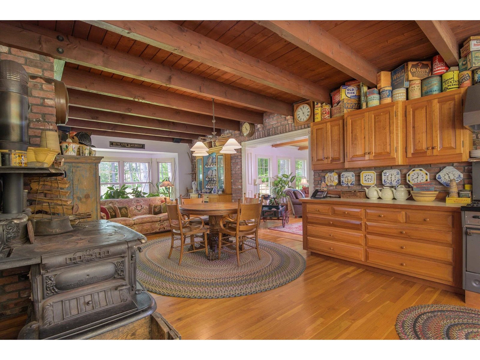 1906 Crawford cookstove on the way to dining room