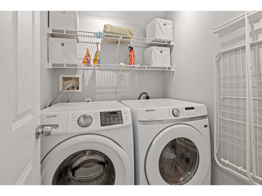 Second floor laundry