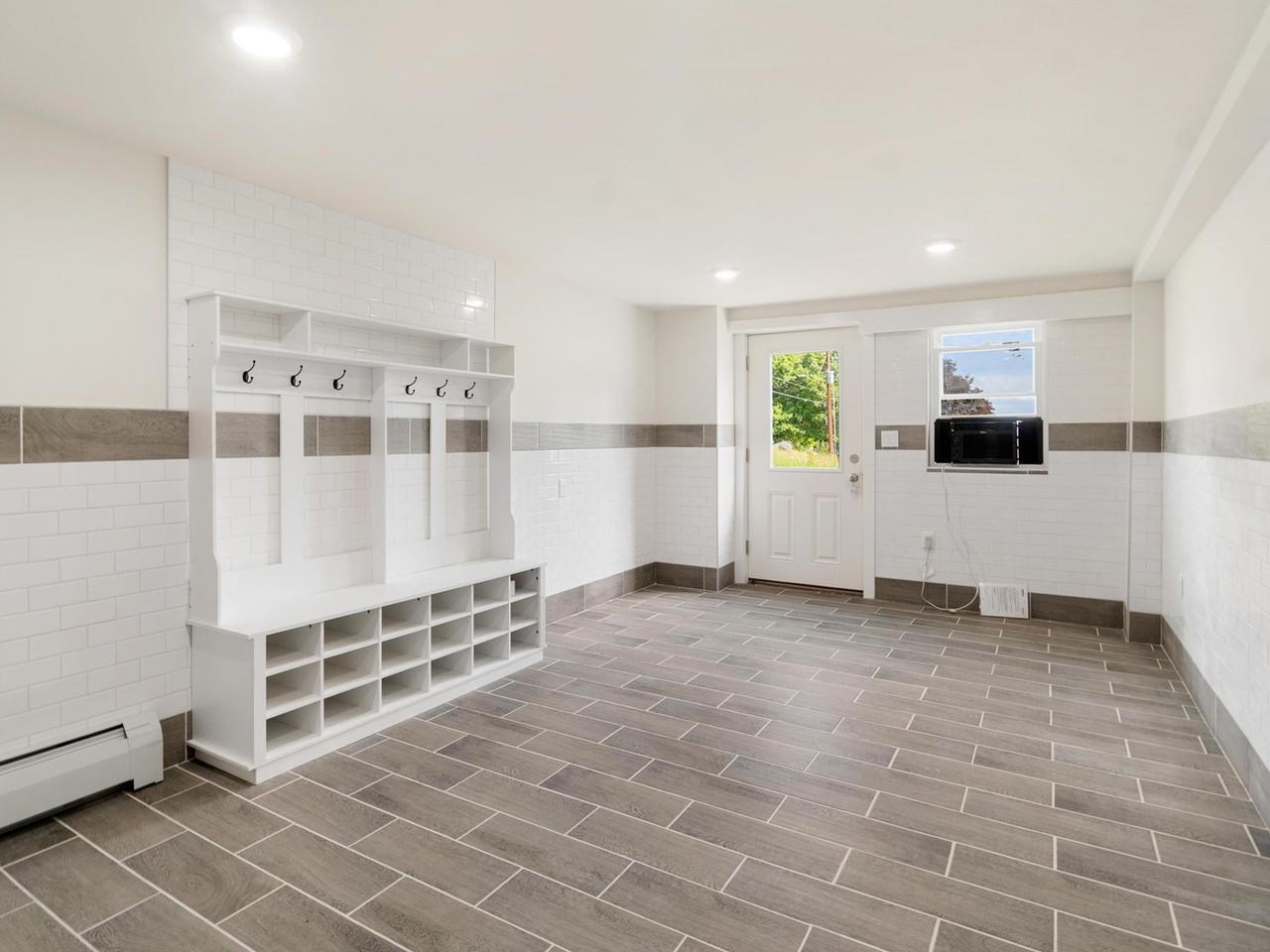 Garden Level Entry Mudroom